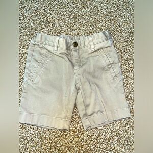 Girls Khaki Chino Bermuda Shorts